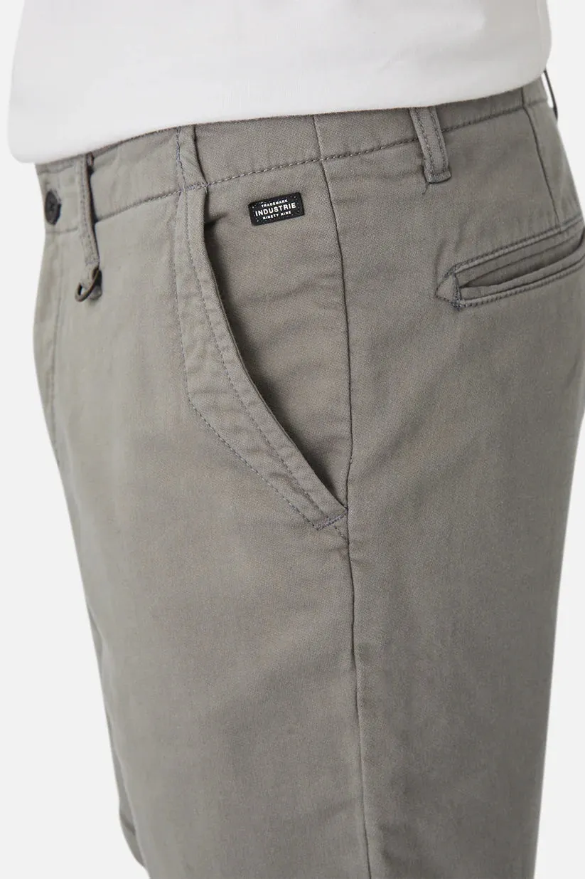 INDUSTRIE THE RINSE DRIFTER SHORT OD STEEL