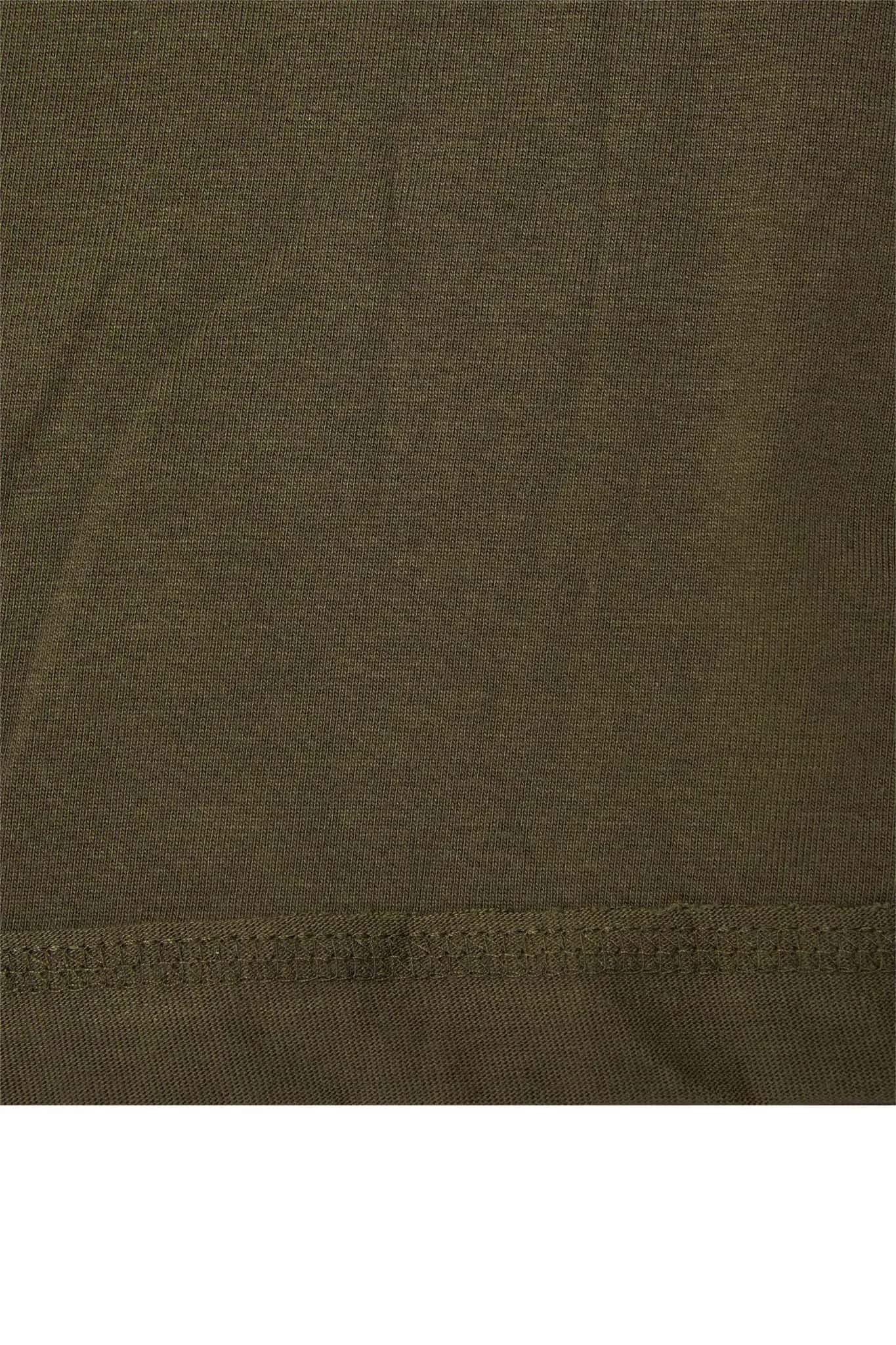 INSIDE OUT TOPSHELF TEE IN OLIVE