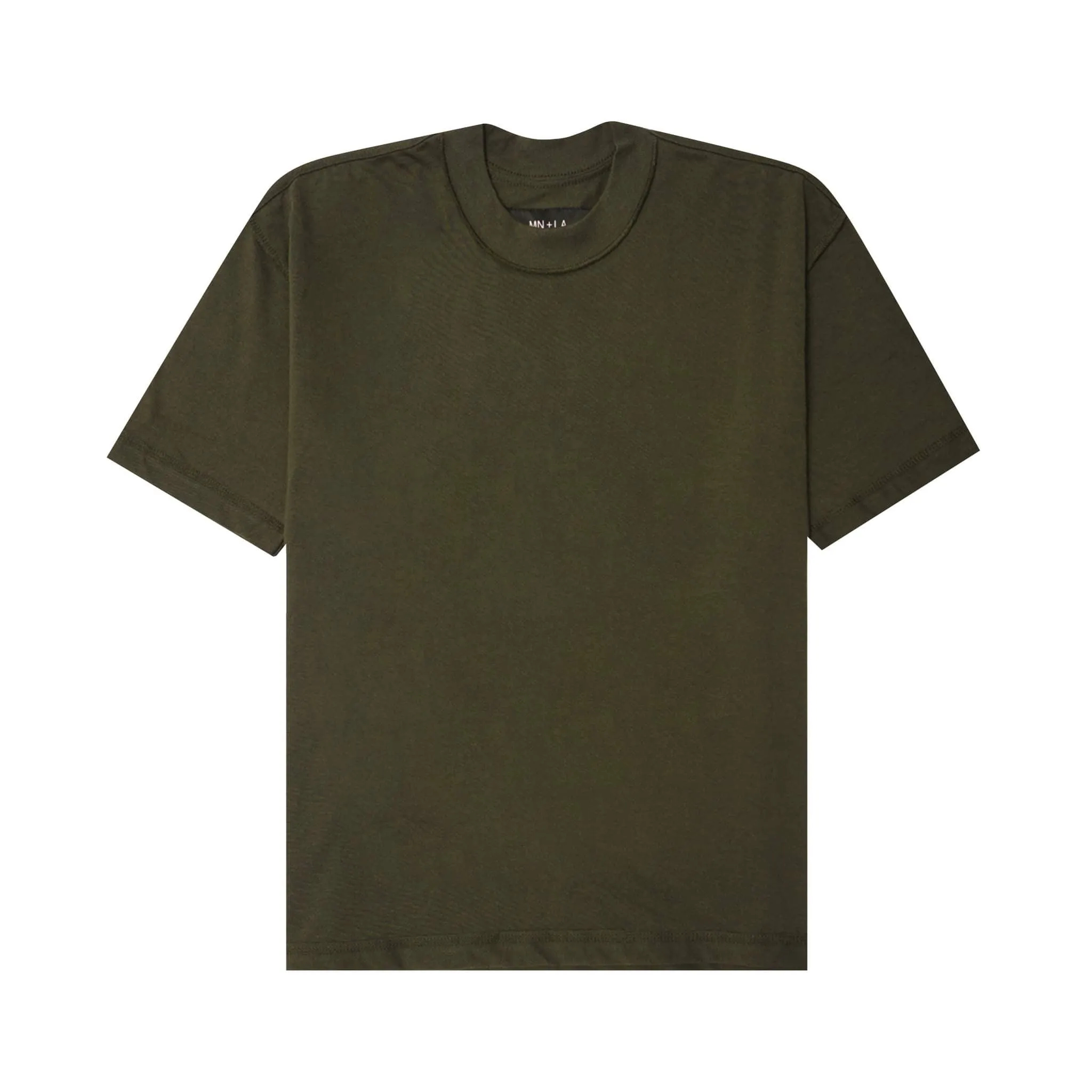 INSIDE OUT TOPSHELF TEE IN OLIVE