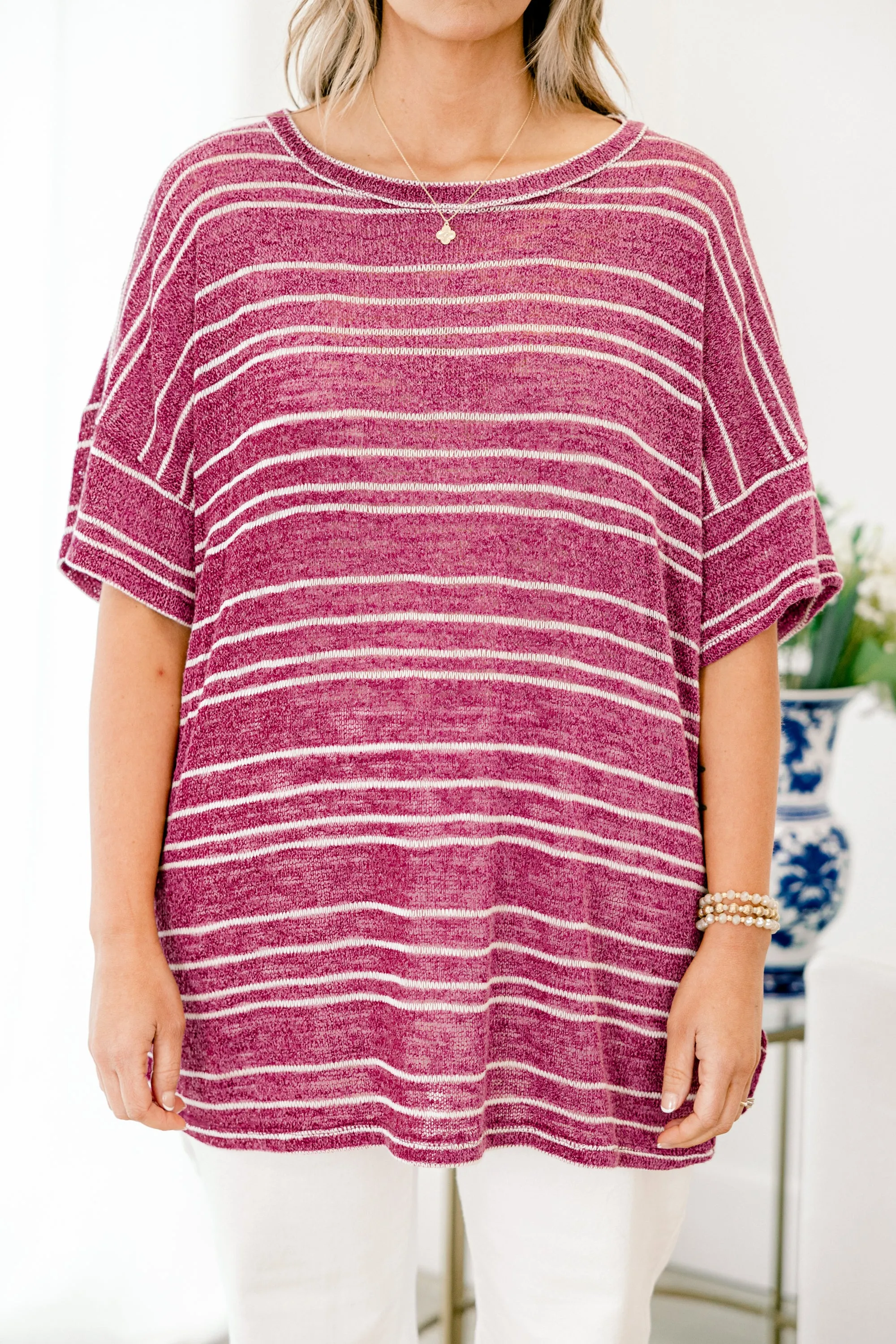 Invite Only Top, Purple