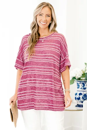 Invite Only Top, Purple