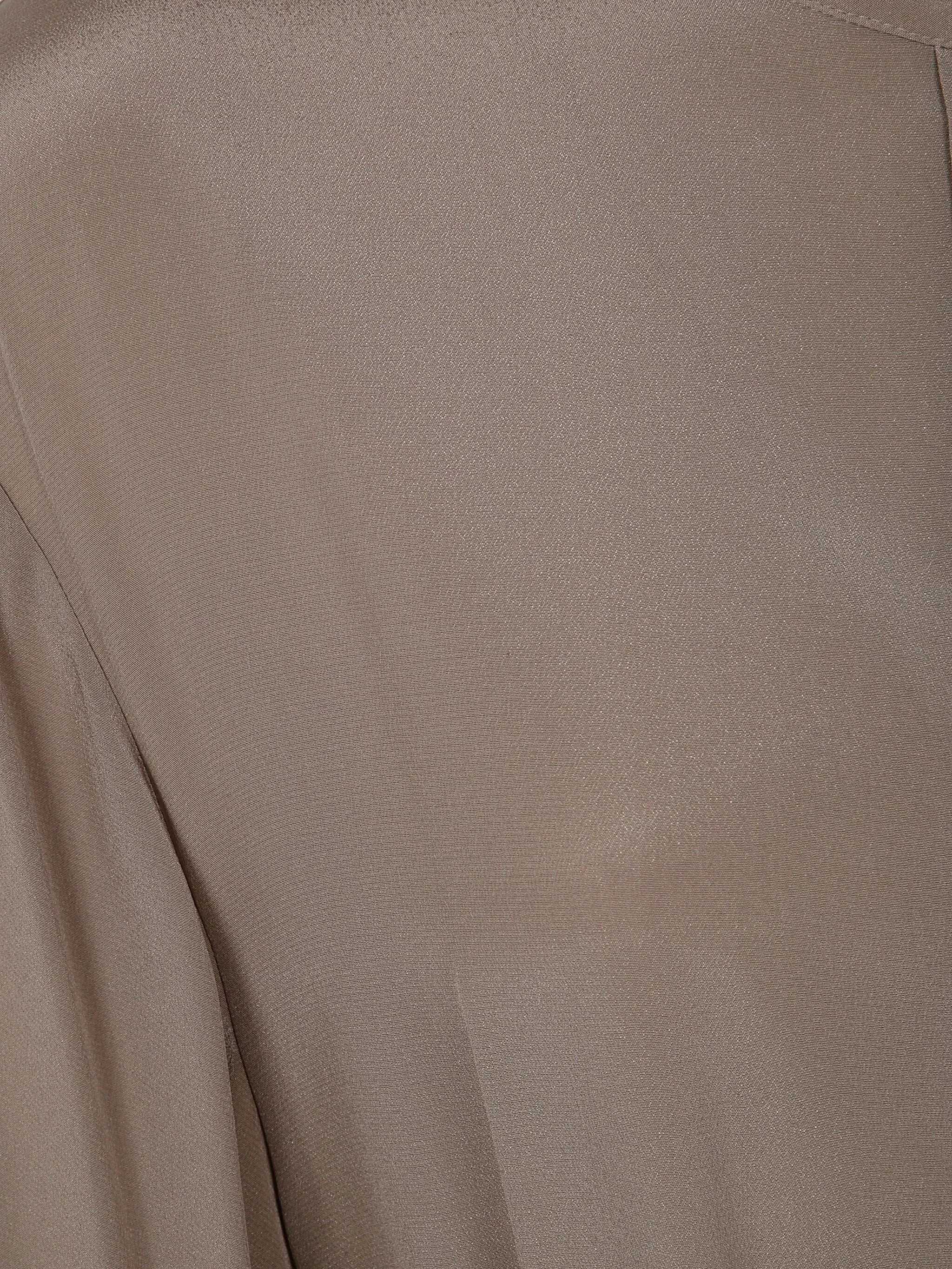 Joseph Light Brown Belted Dress
