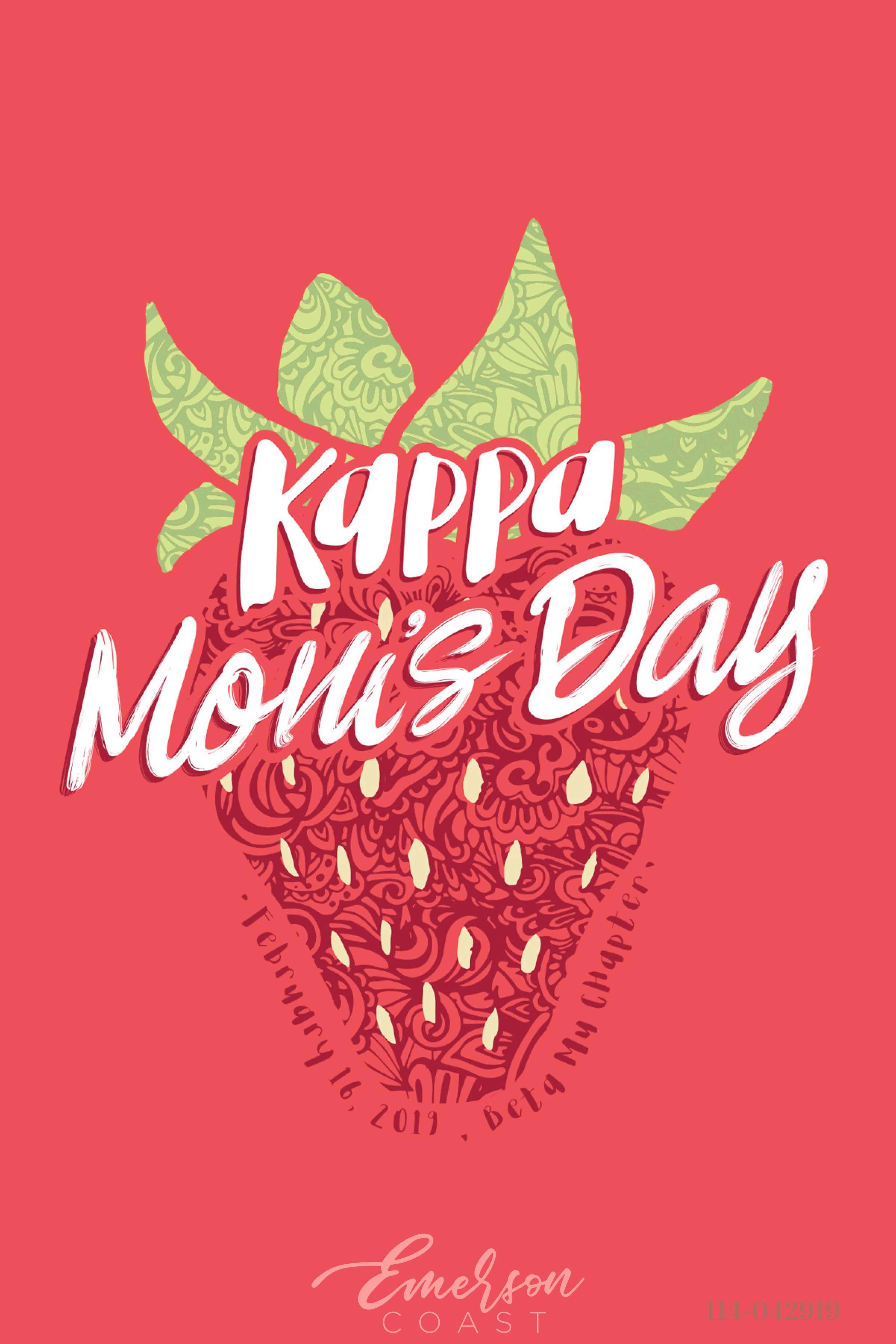 Kappa Kappa Gamma Mom's Day T-Shirt