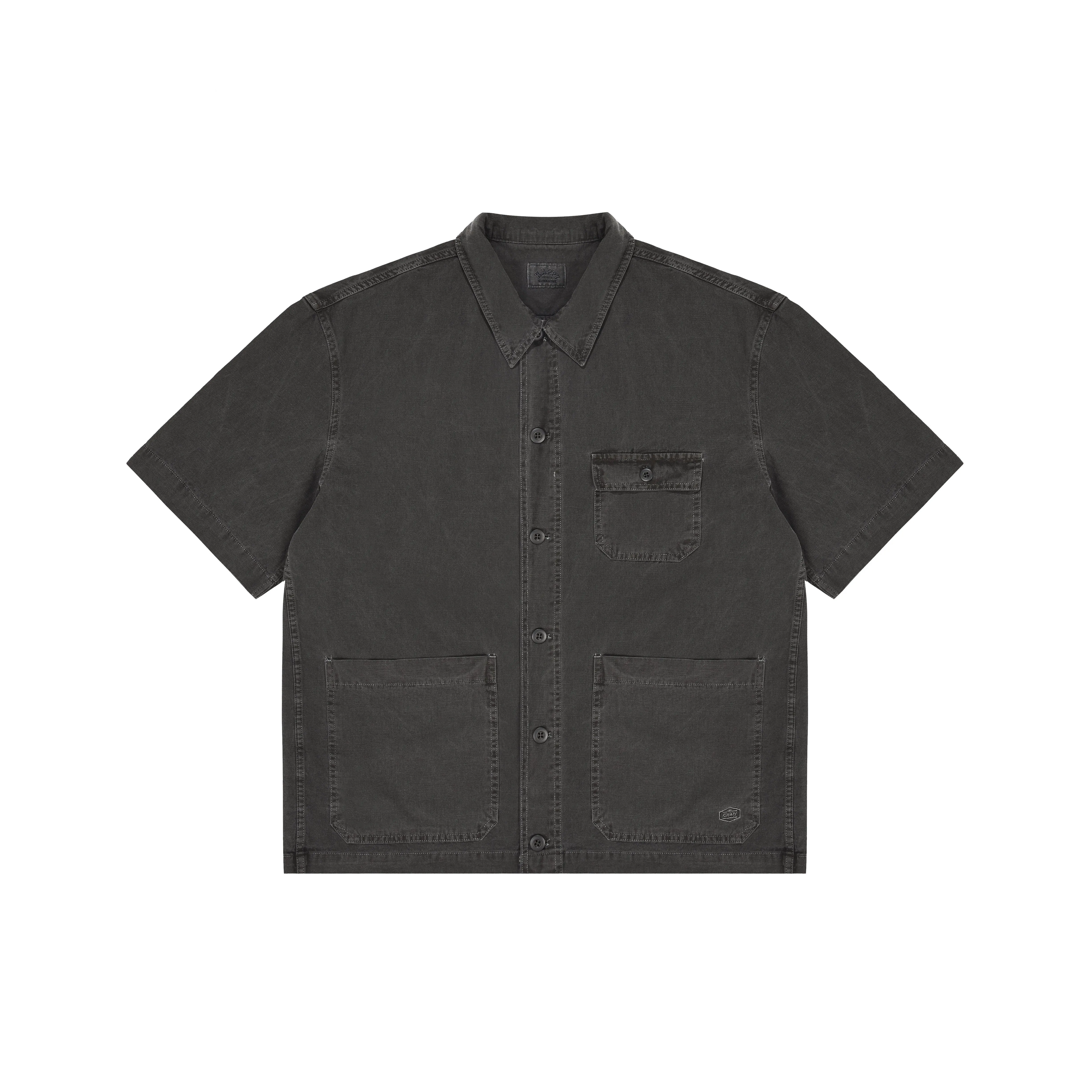 Kappy Design - Pigment Half Shirts Jacket - Dark Gray