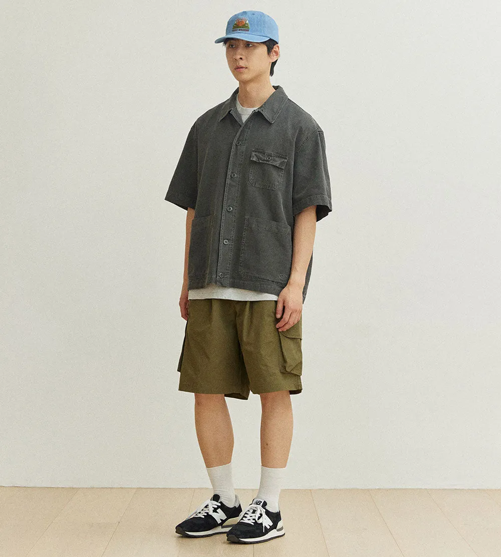Kappy Design - Pigment Half Shirts Jacket - Dark Gray