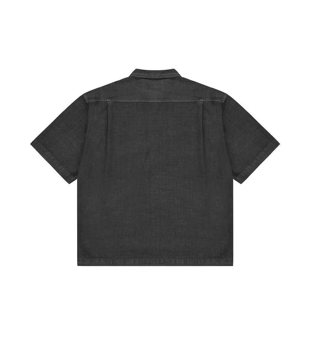 Kappy Design - Pigment Half Shirts Jacket - Dark Gray