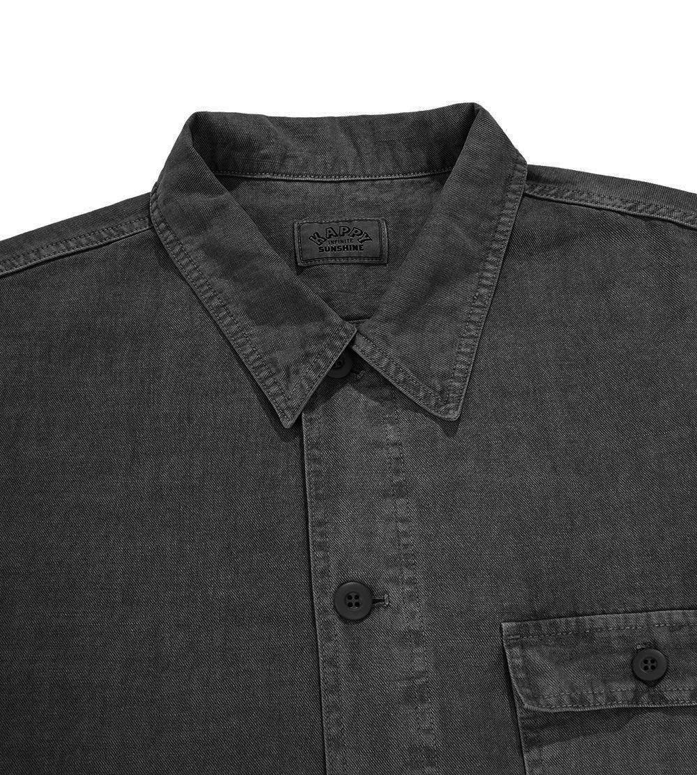 Kappy Design - Pigment Half Shirts Jacket - Dark Gray