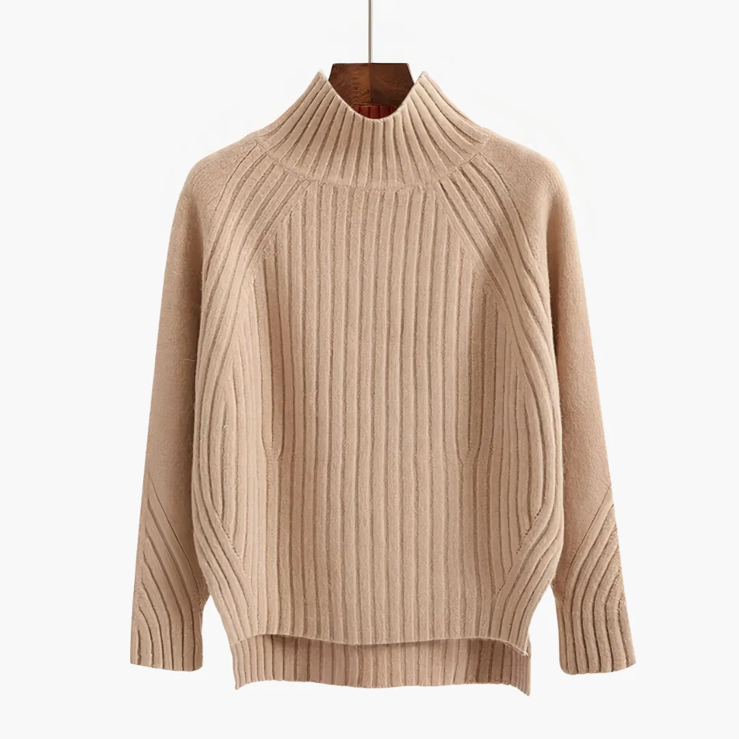 Karina™ - Cozy Ribbed Turtleneck