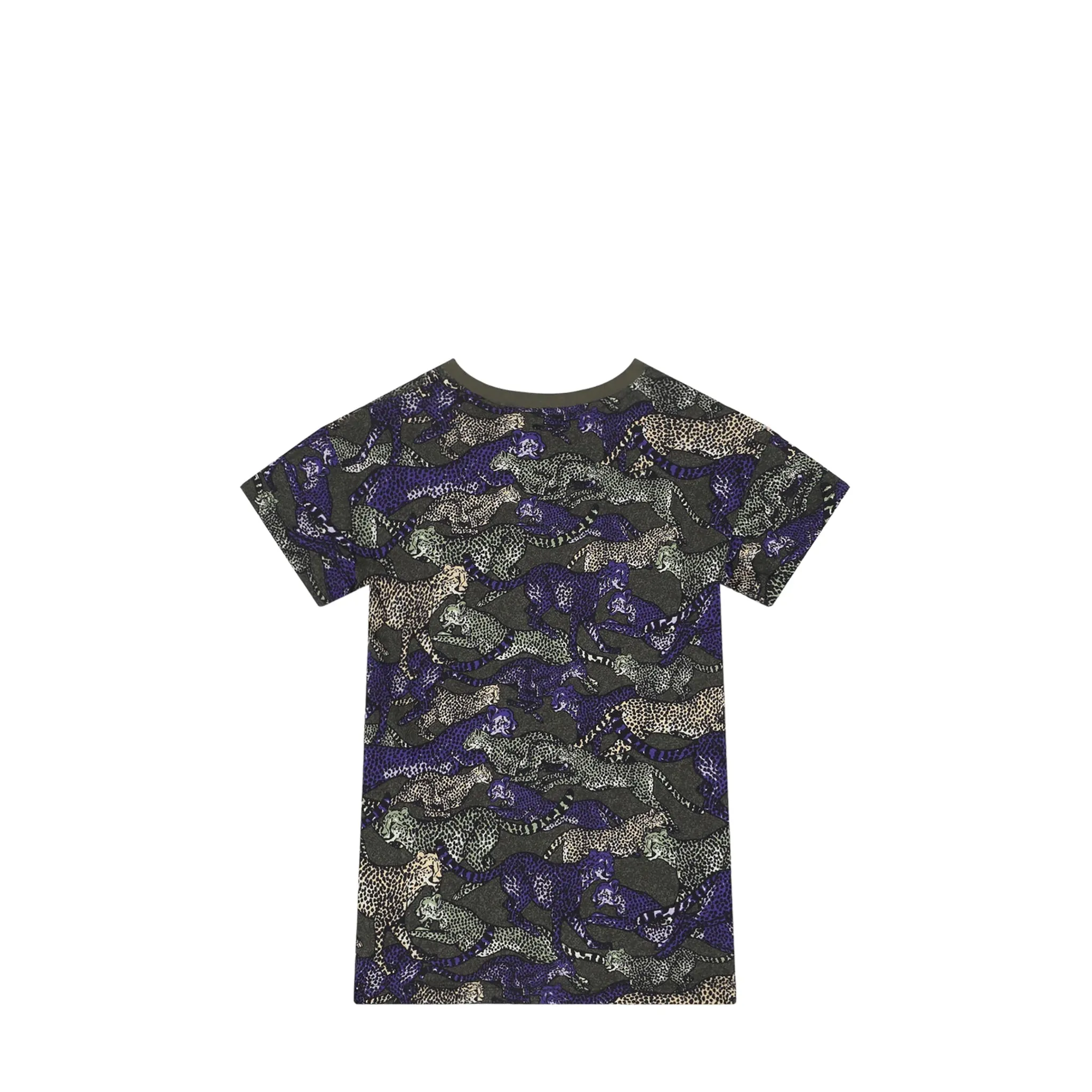 Kenzo Kids Multi Cheetah Print T-Shirt