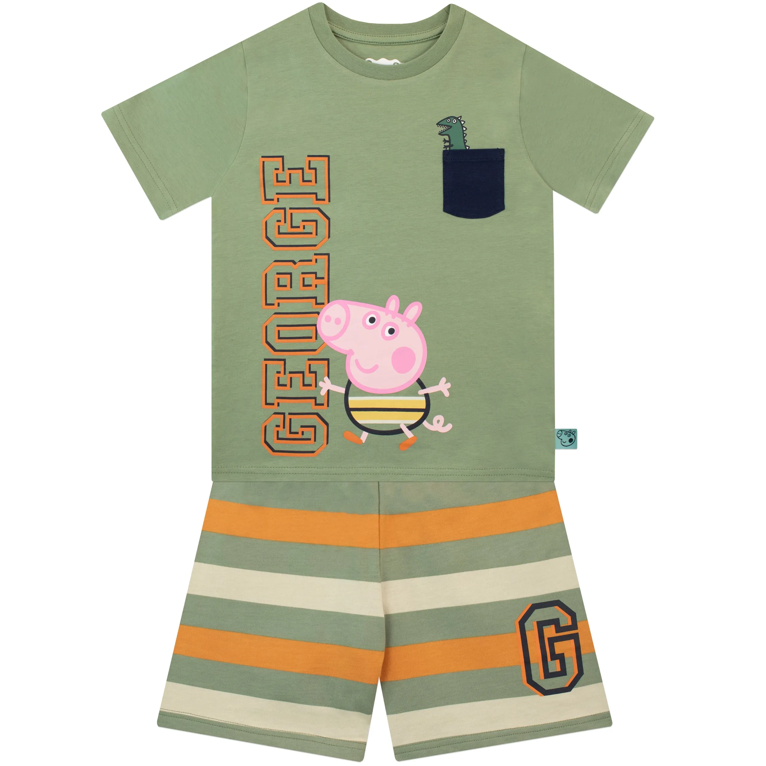Kids George Pig T-shirt and Shorts Set