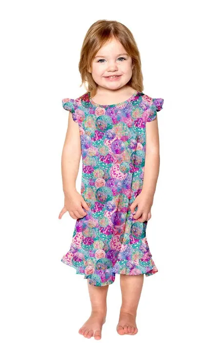 Kids Silky Disco - Night Dress