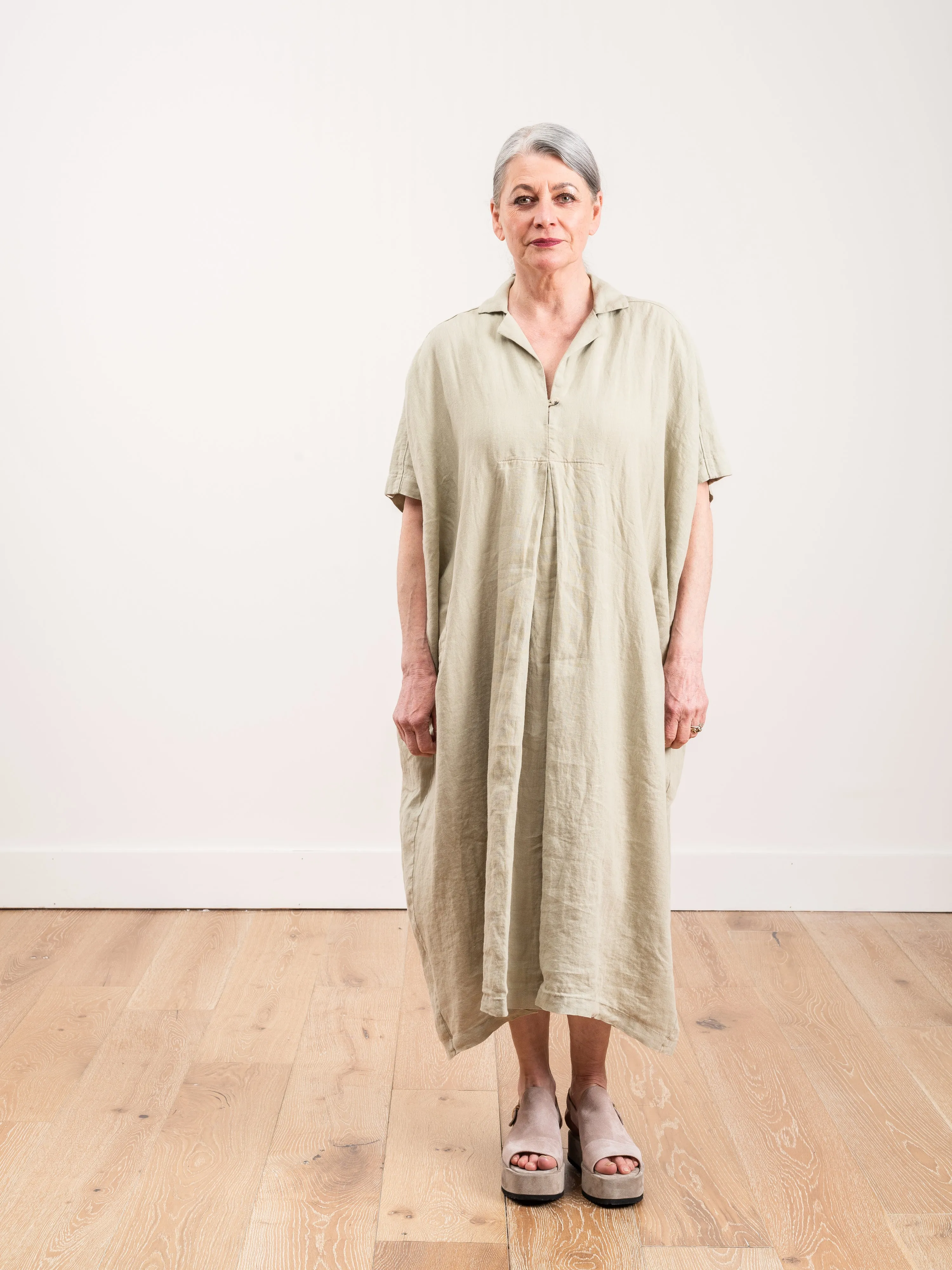 kite dress - cement
