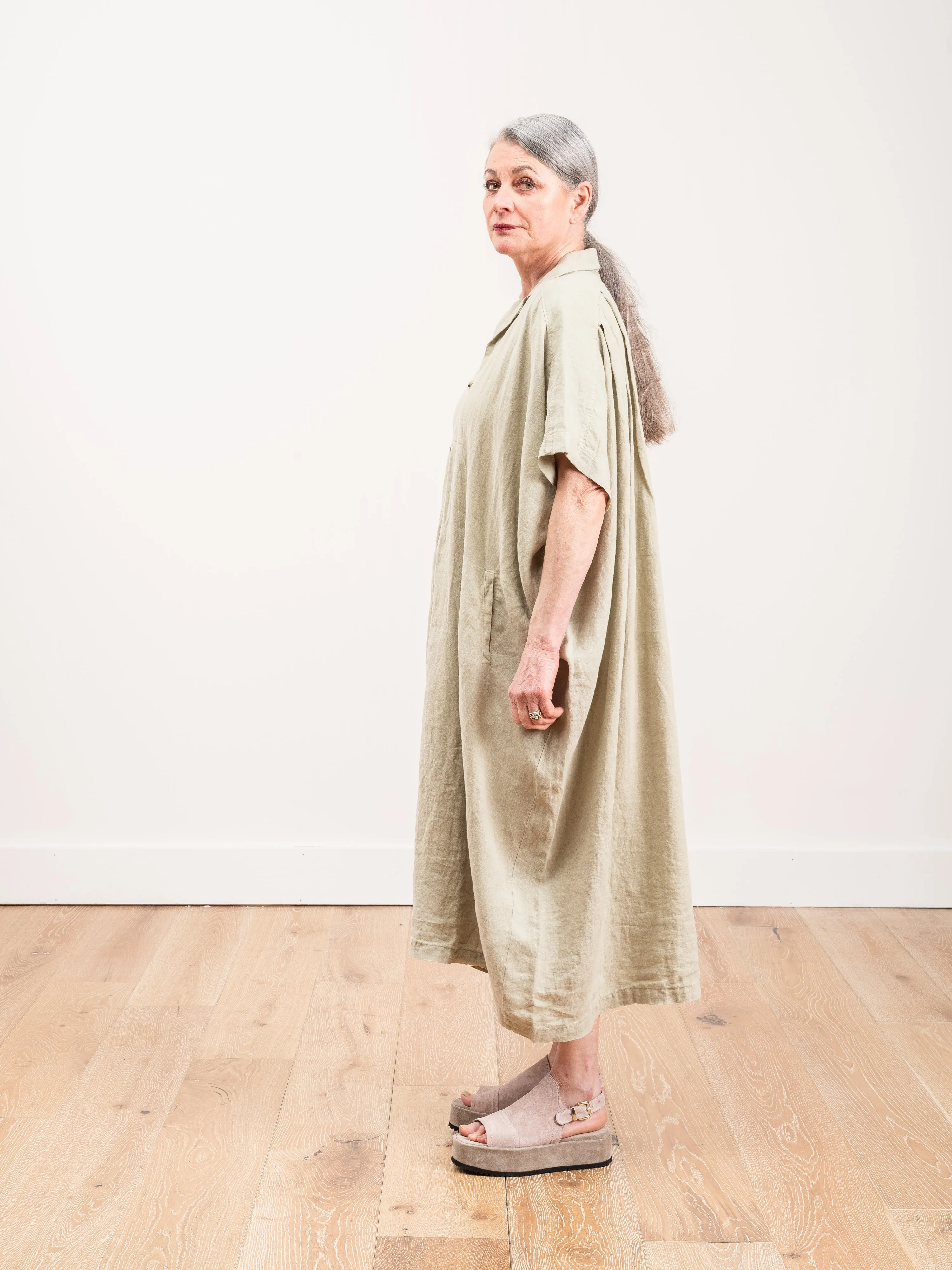 kite dress - cement