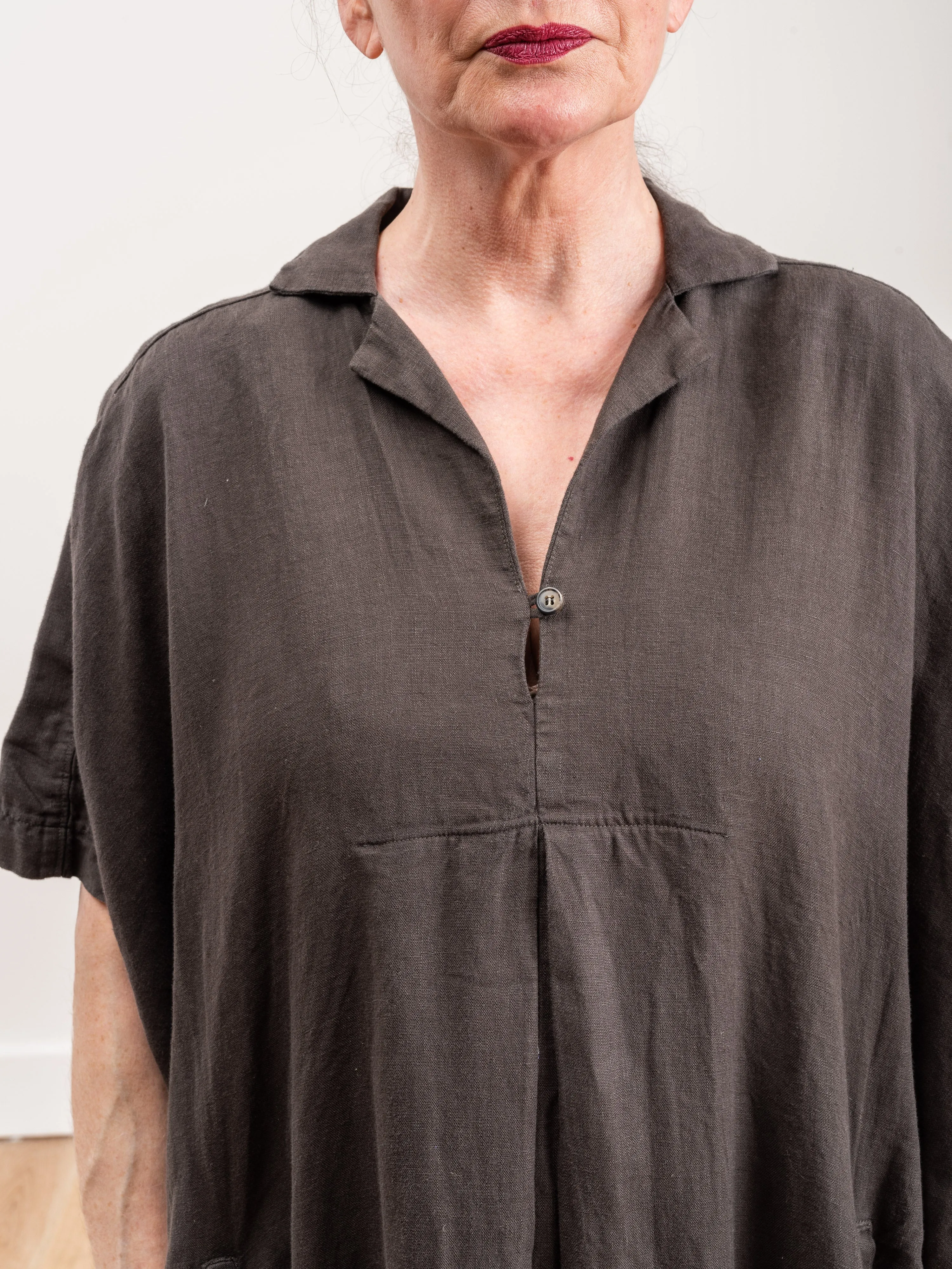 kite dress - charcoal