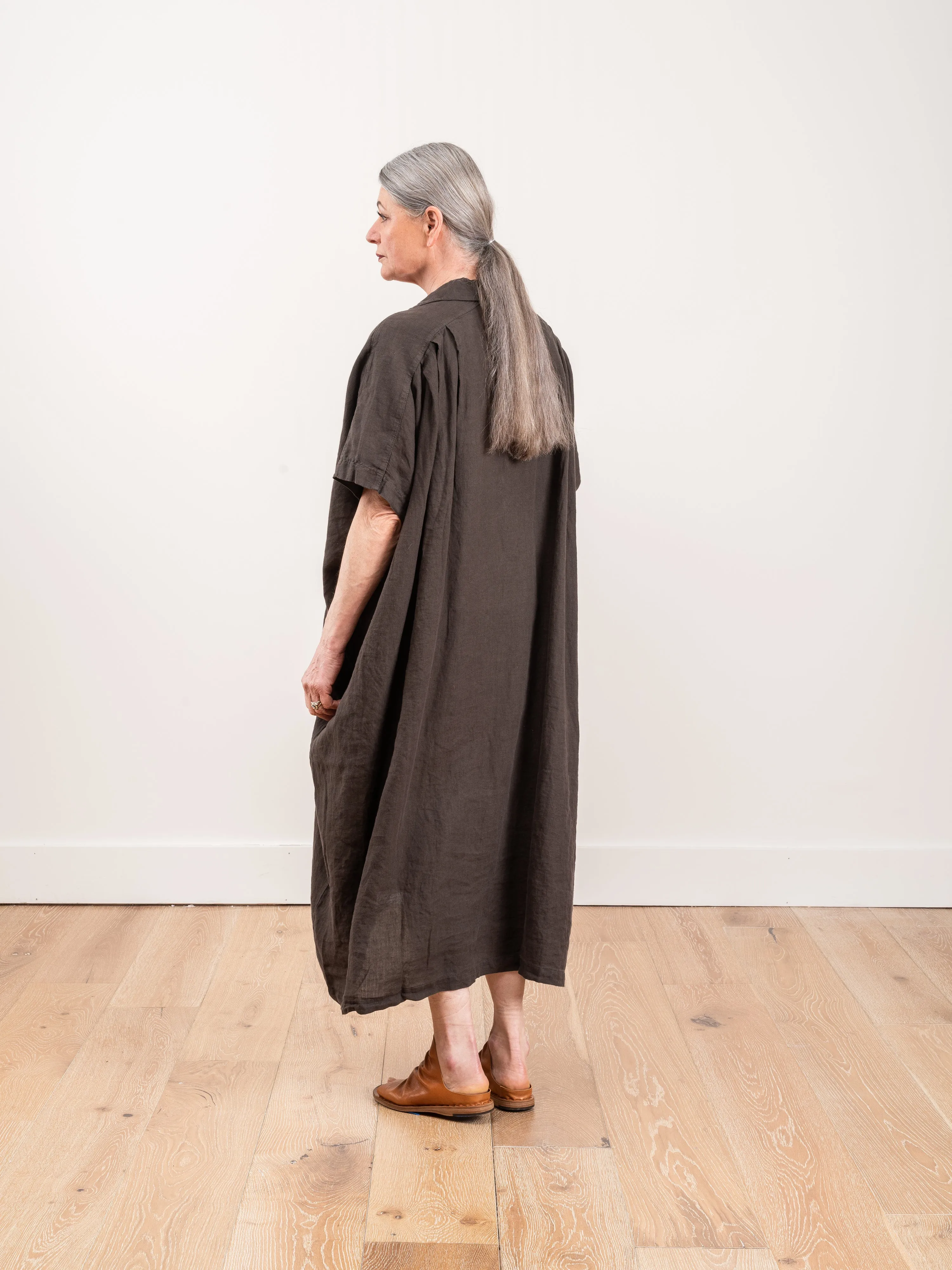 kite dress - charcoal