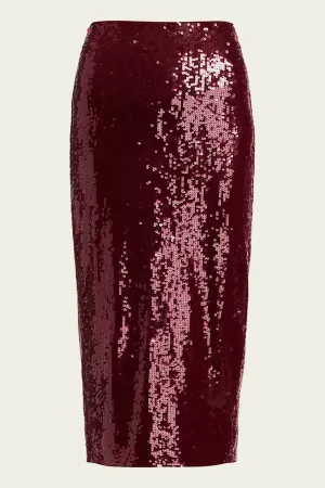 Koa Skirt in Wine