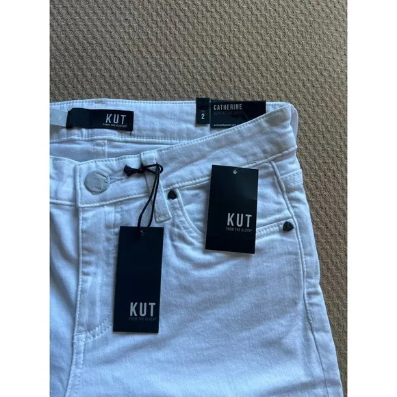 Kut from the Kloth Catherine Boyfriend Shorts -‎ NWT - Size 2