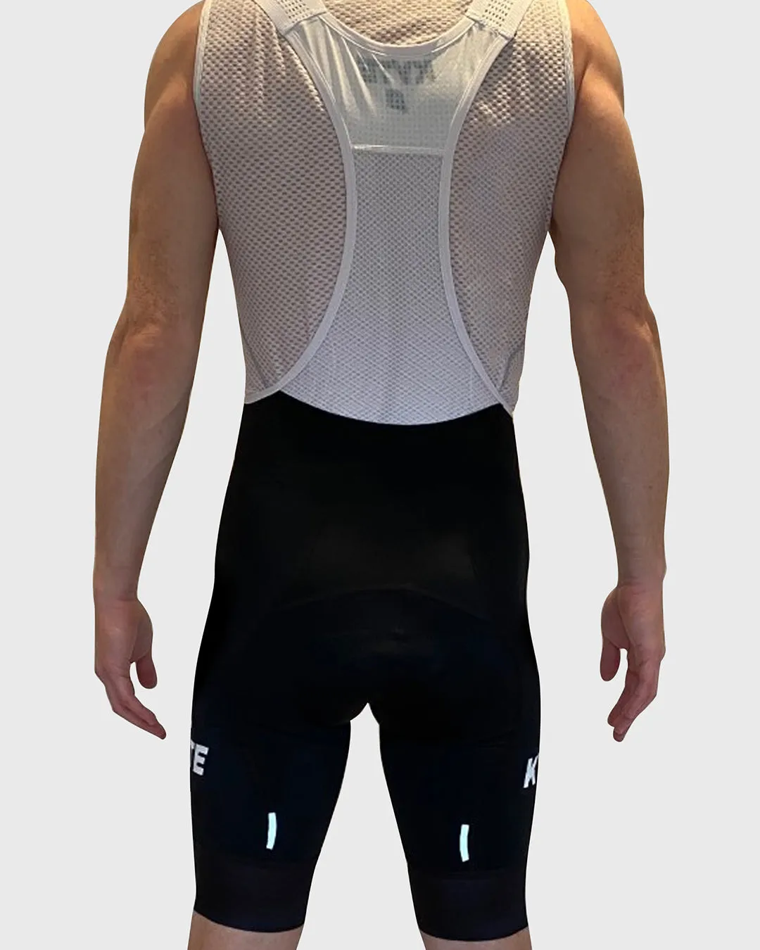 KYTE PRO Bib Shorts - BLACK Horizontal