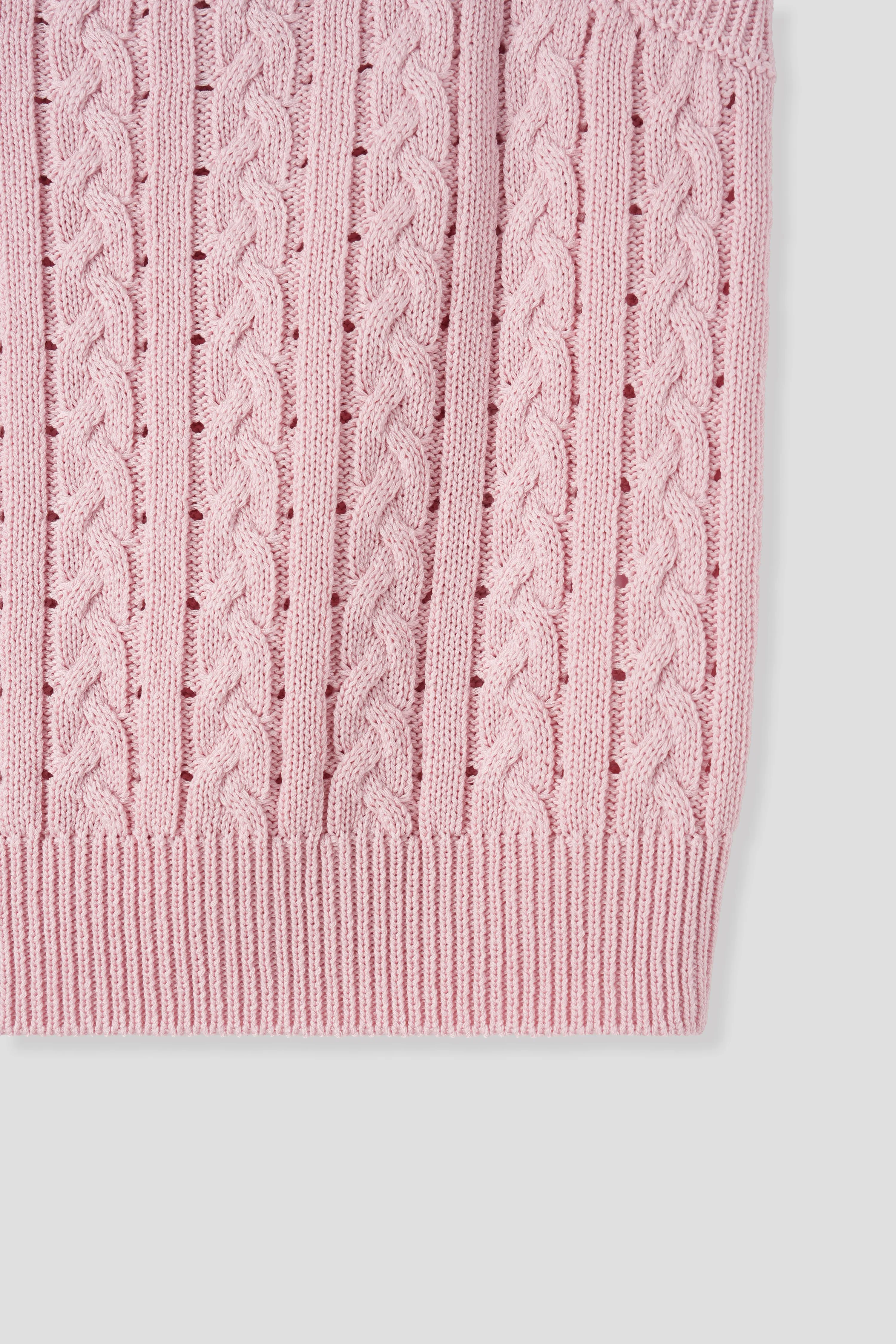 LACE RIBBON SLEEVELESS_PINK