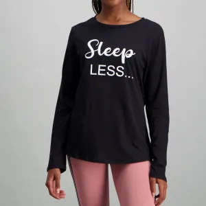 Ladies-Slogan Sleepshirt