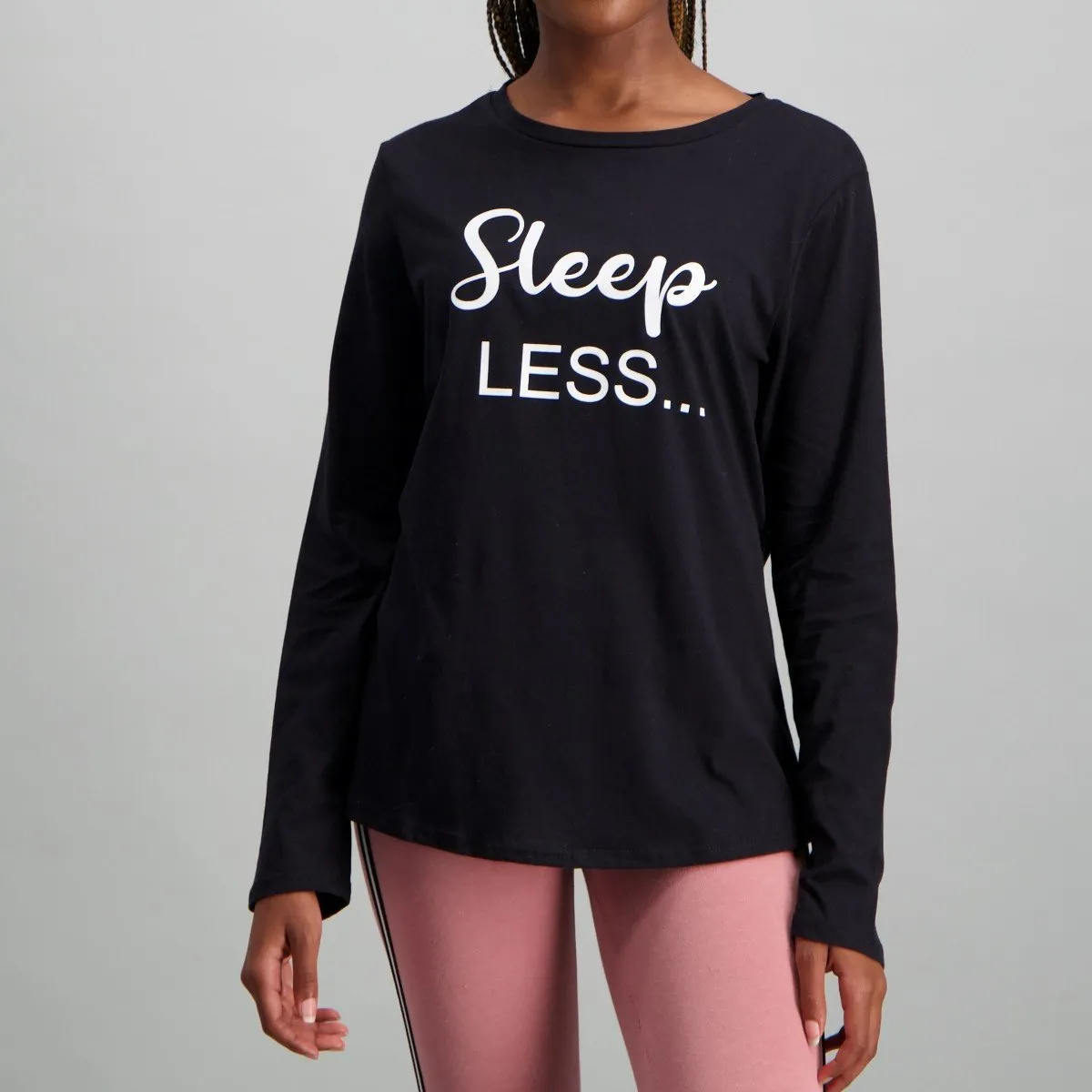Ladies-Slogan Sleepshirt