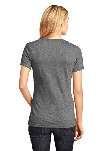 Ladies V-Neck Tee Nope Not Today Funny Adulting Shirt Sport Grey M
