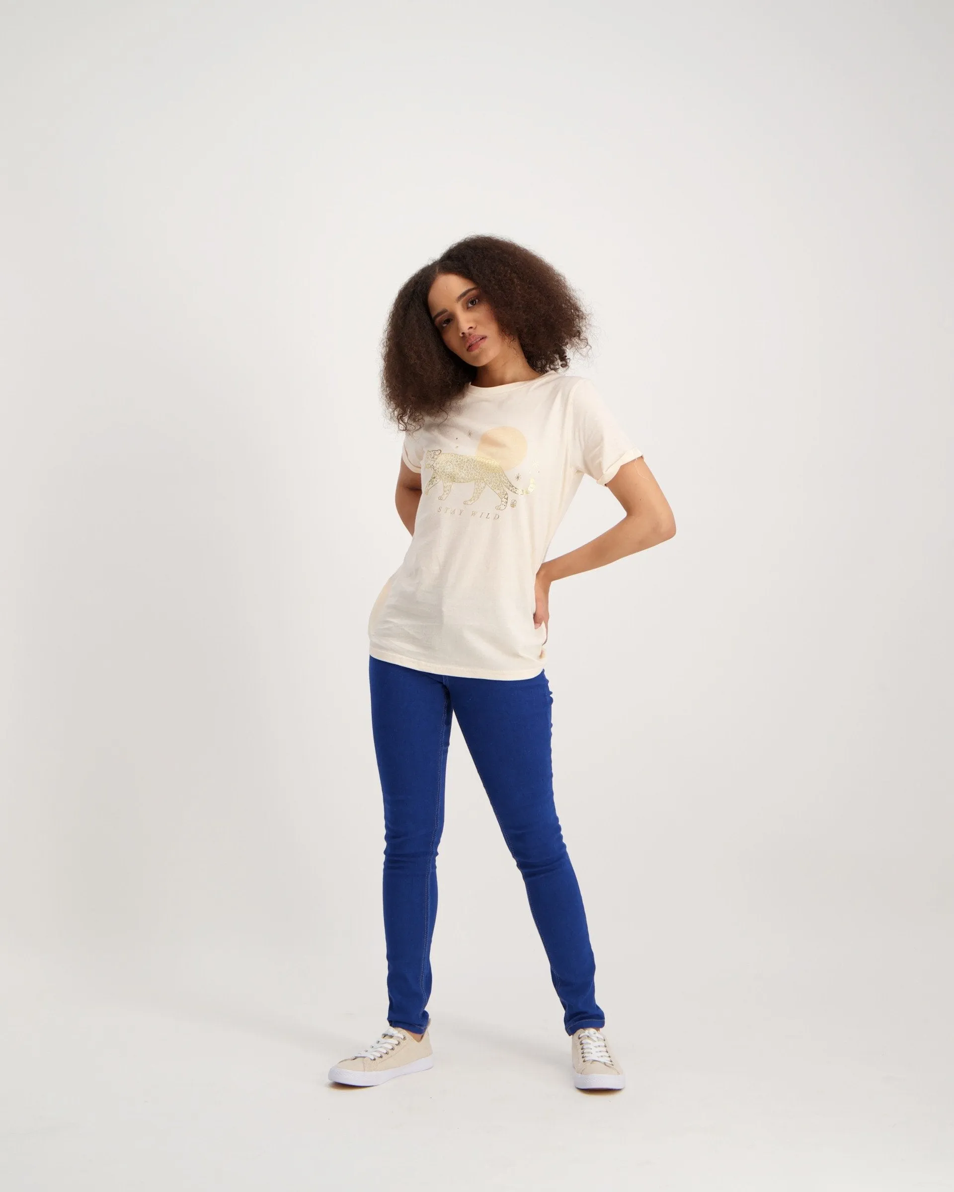Ladies Wild Animal T-Shirt