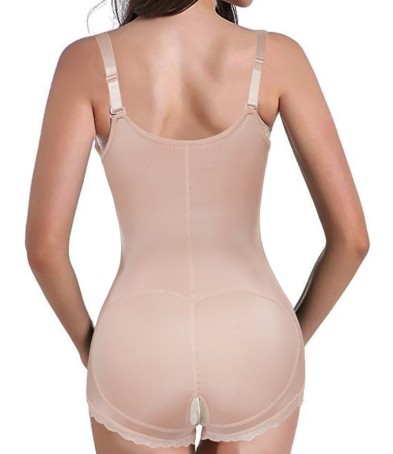 Latex Slim Zipper Shapewear