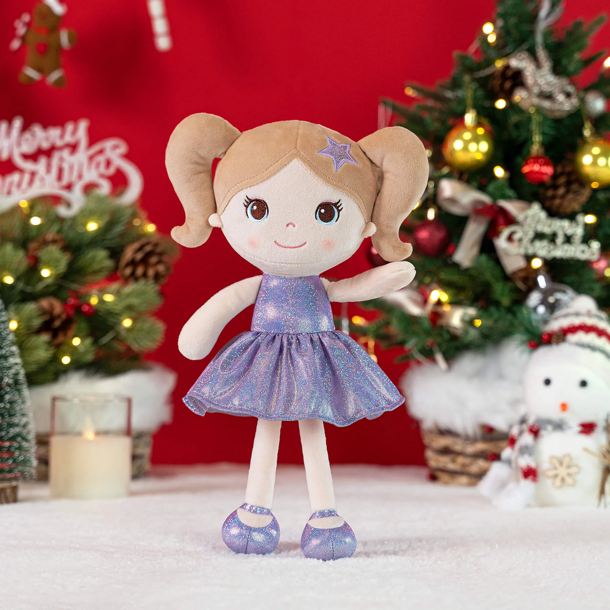 Lazadagifts 12-inch Personalized Fashion Girls Stars Glitter Girls New Gifts