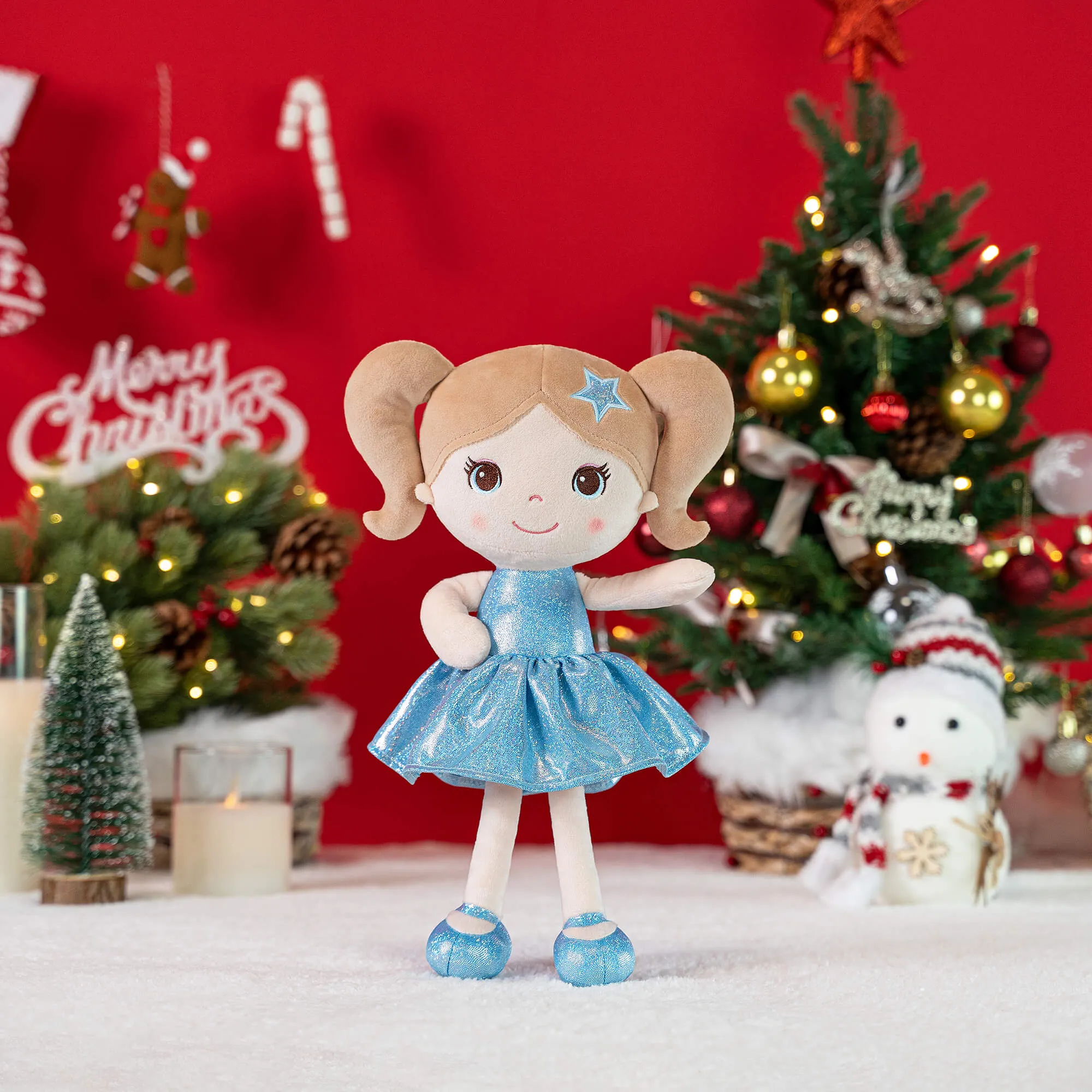 Lazadagifts 12-inch Personalized Fashion Girls Stars Glitter Girls New Gifts