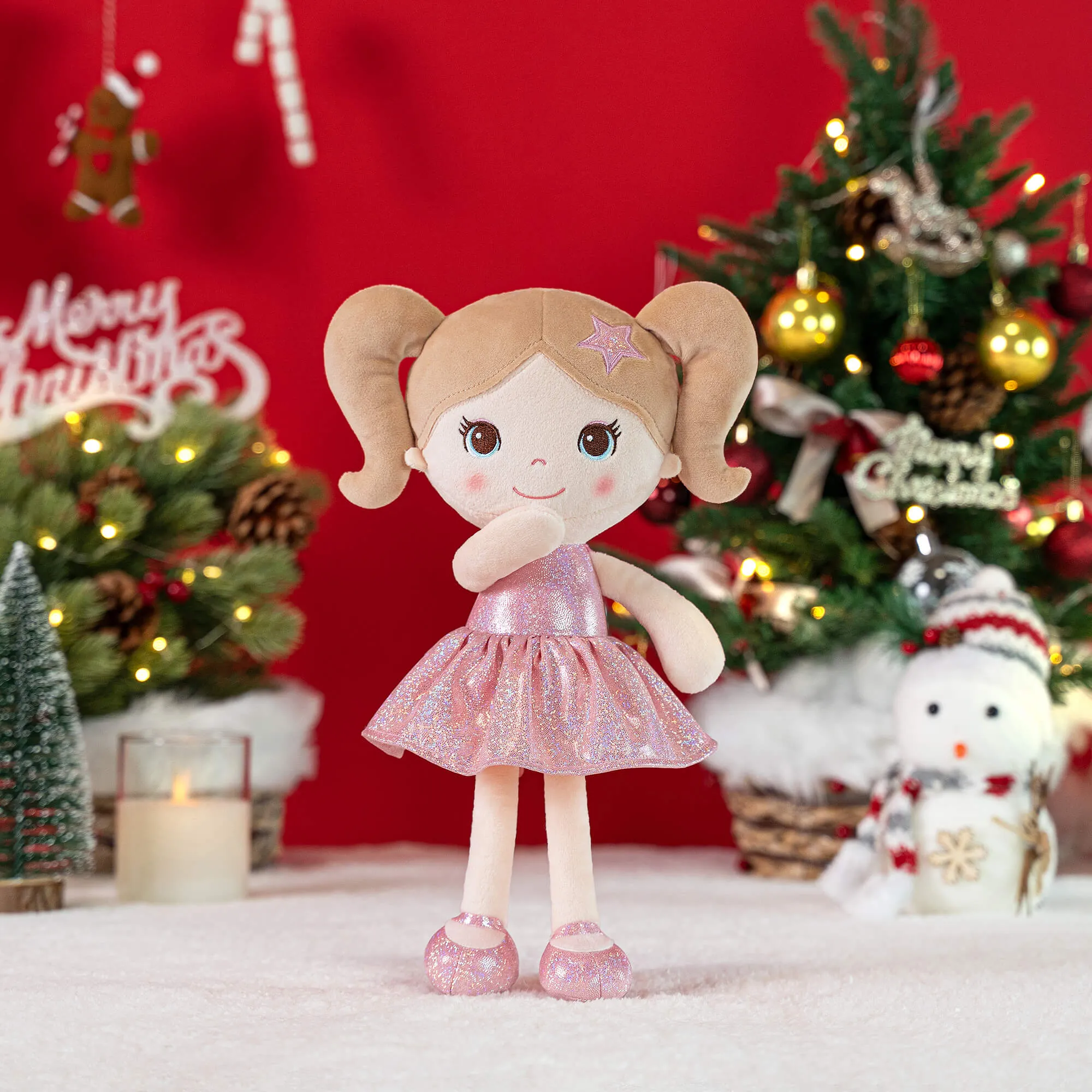 Lazadagifts 12-inch Personalized Fashion Girls Stars Glitter Girls New Gifts
