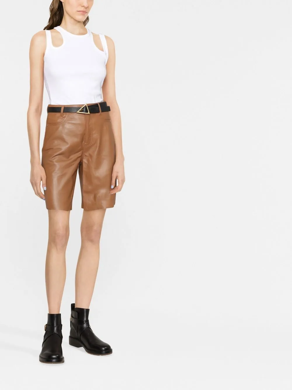 Leather Shorts