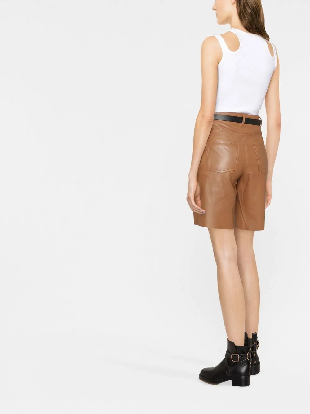 Leather Shorts
