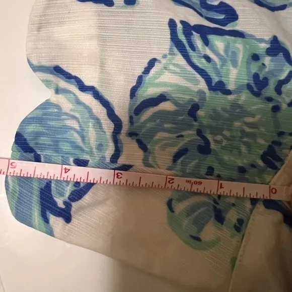 LILLY PULITZER THE BUTTERCUP Scalloped Sea Shells Shorts 2
