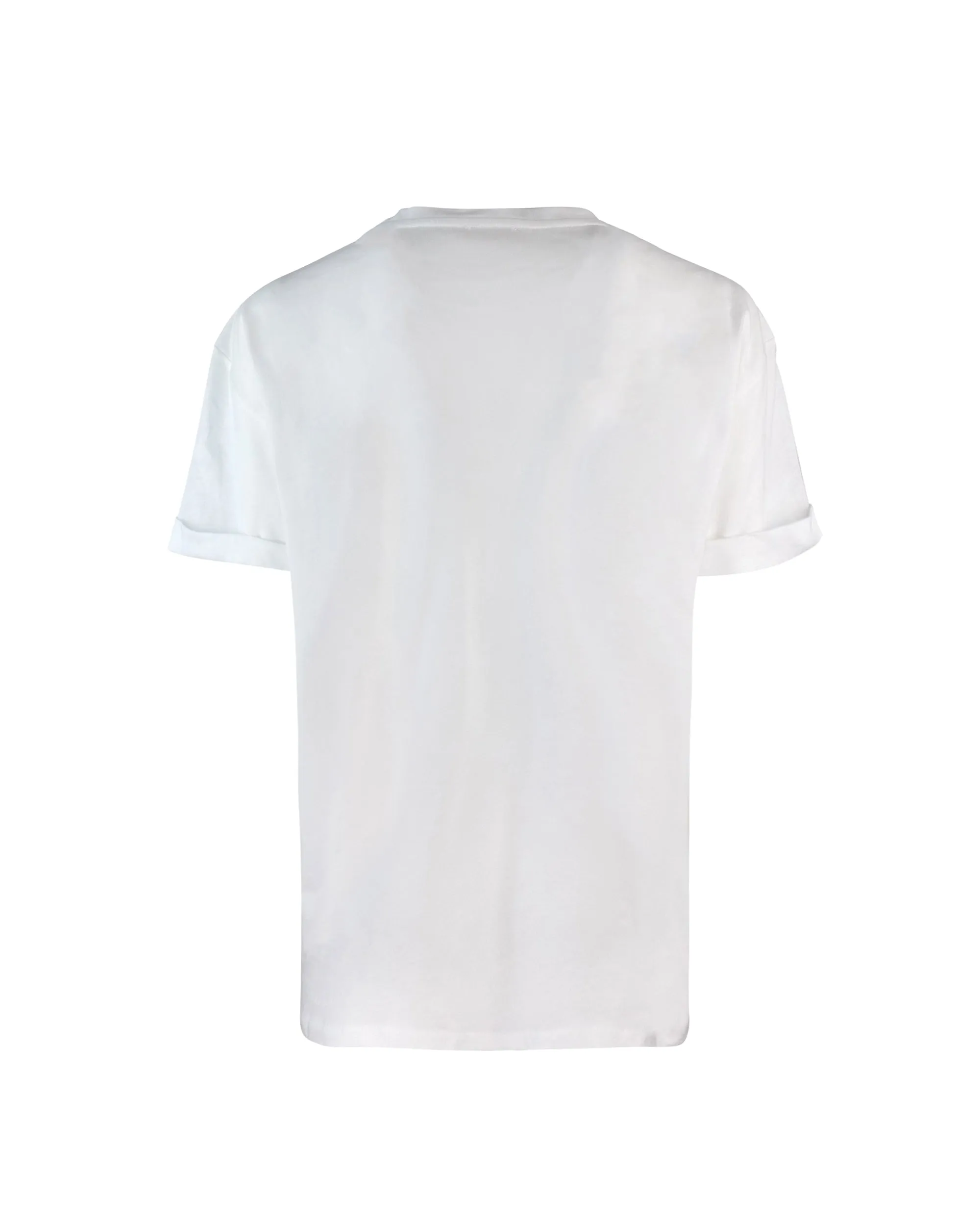 Liu Jo T -shirt con strass Bianca
