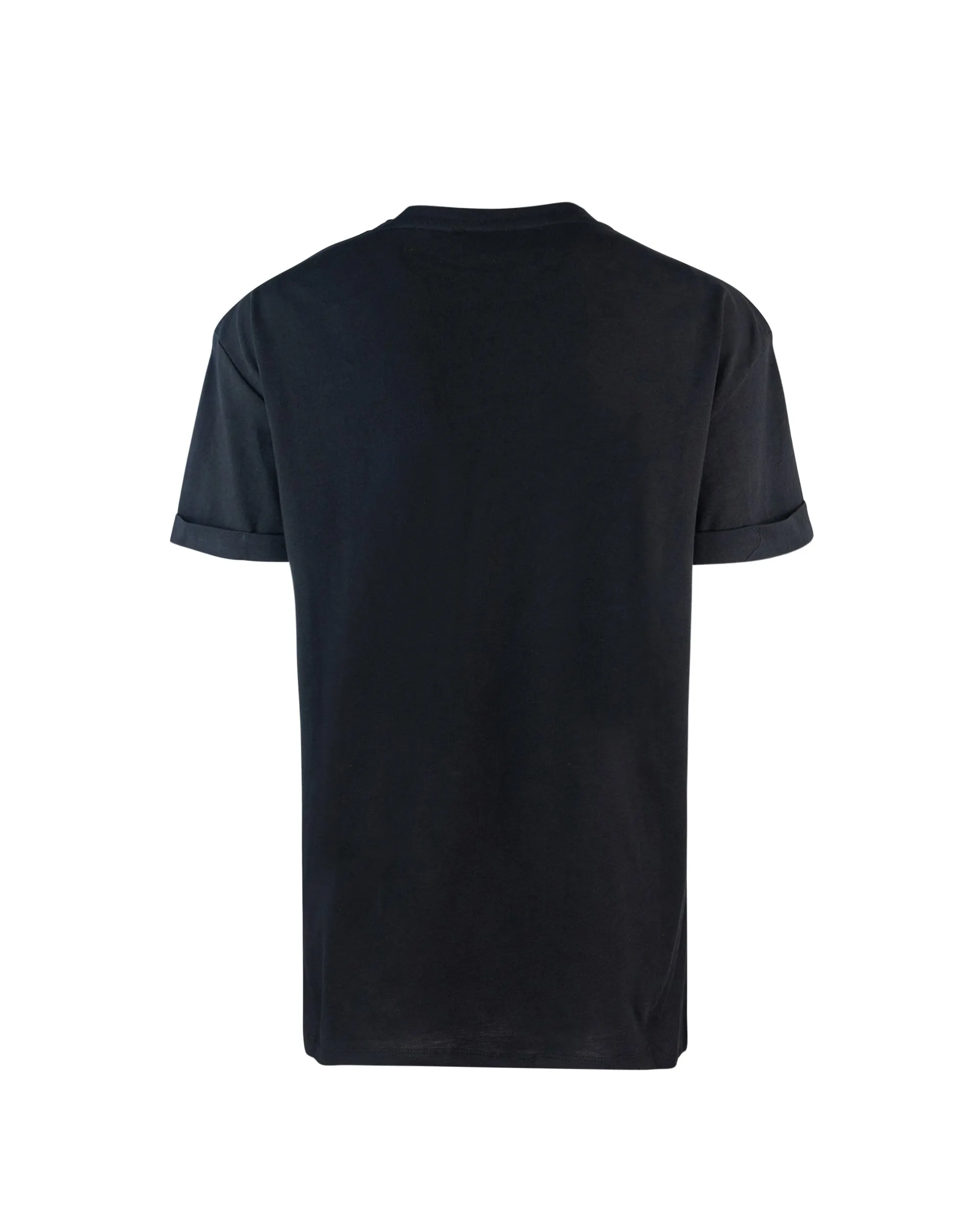 Liu Jo T -shirt con strass nera