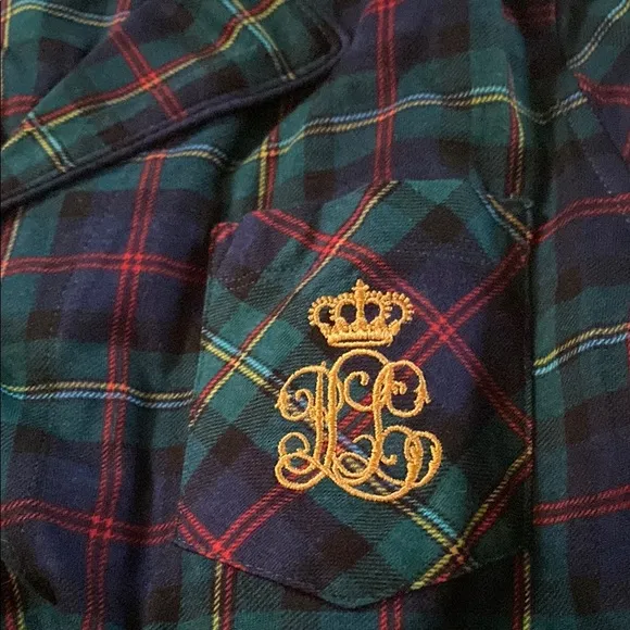 L.L. Bean Plaid Nightshirt