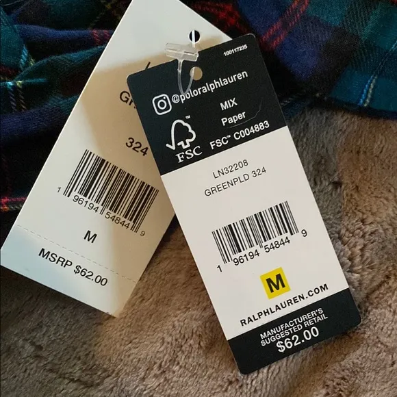 L.L. Bean Plaid Nightshirt