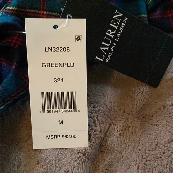L.L. Bean Plaid Nightshirt