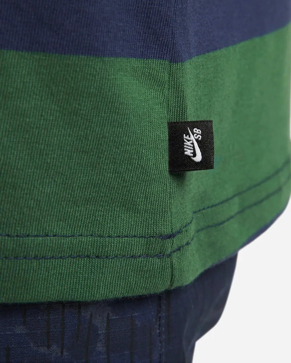 Logo Skate Longsleeve - Green/Blue