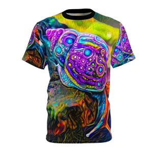 Lovely Earth Snail Unisex AOP Cut & Sew Tee