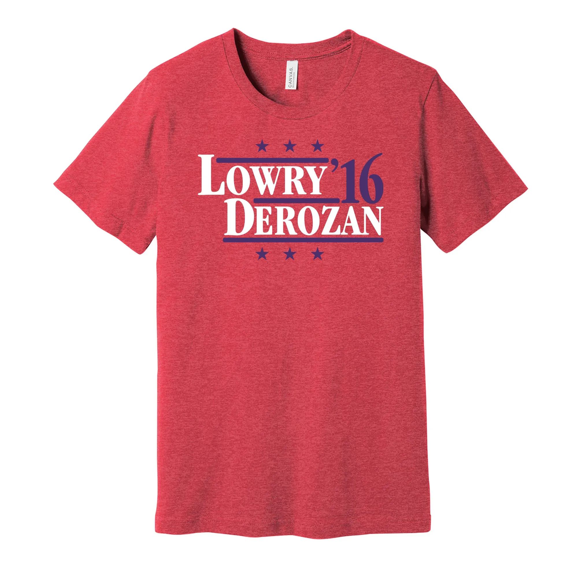 Lowry & DeRozan '16 - Toronto Legends Political Campaign Parody T-Shirt - Hyper Than Hype Shirts