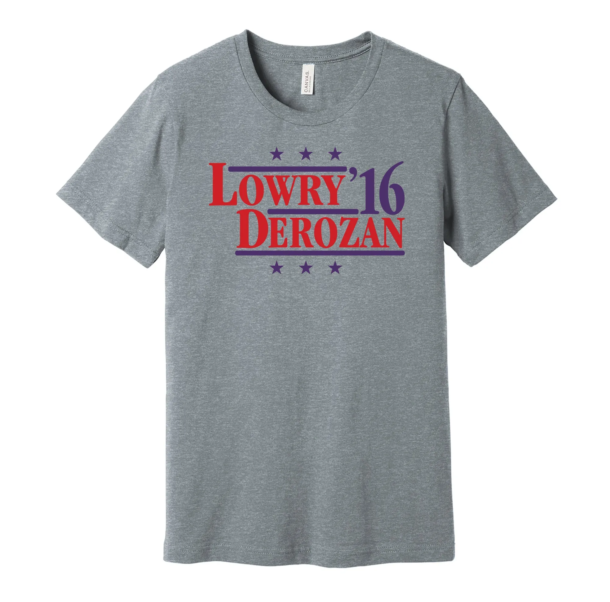 Lowry & DeRozan '16 - Toronto Legends Political Campaign Parody T-Shirt - Hyper Than Hype Shirts