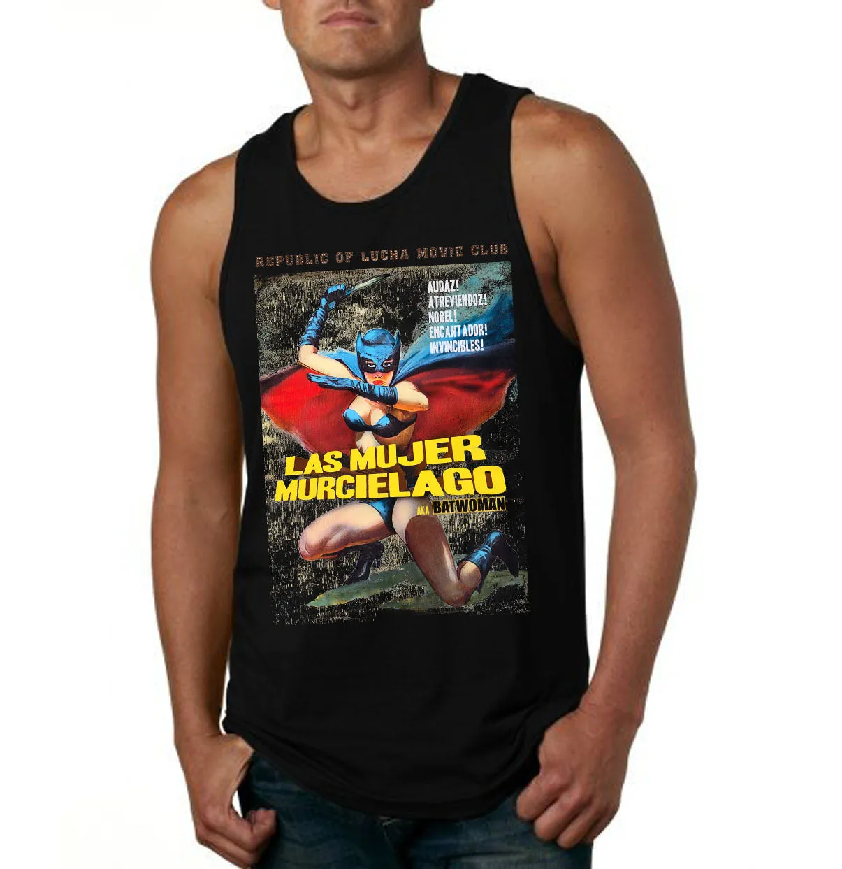 Lucha Movie Club: "LAS MUJER MURCIELAGO" t-shirt