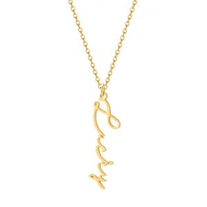 Lucky - Collier Prénom Vertical