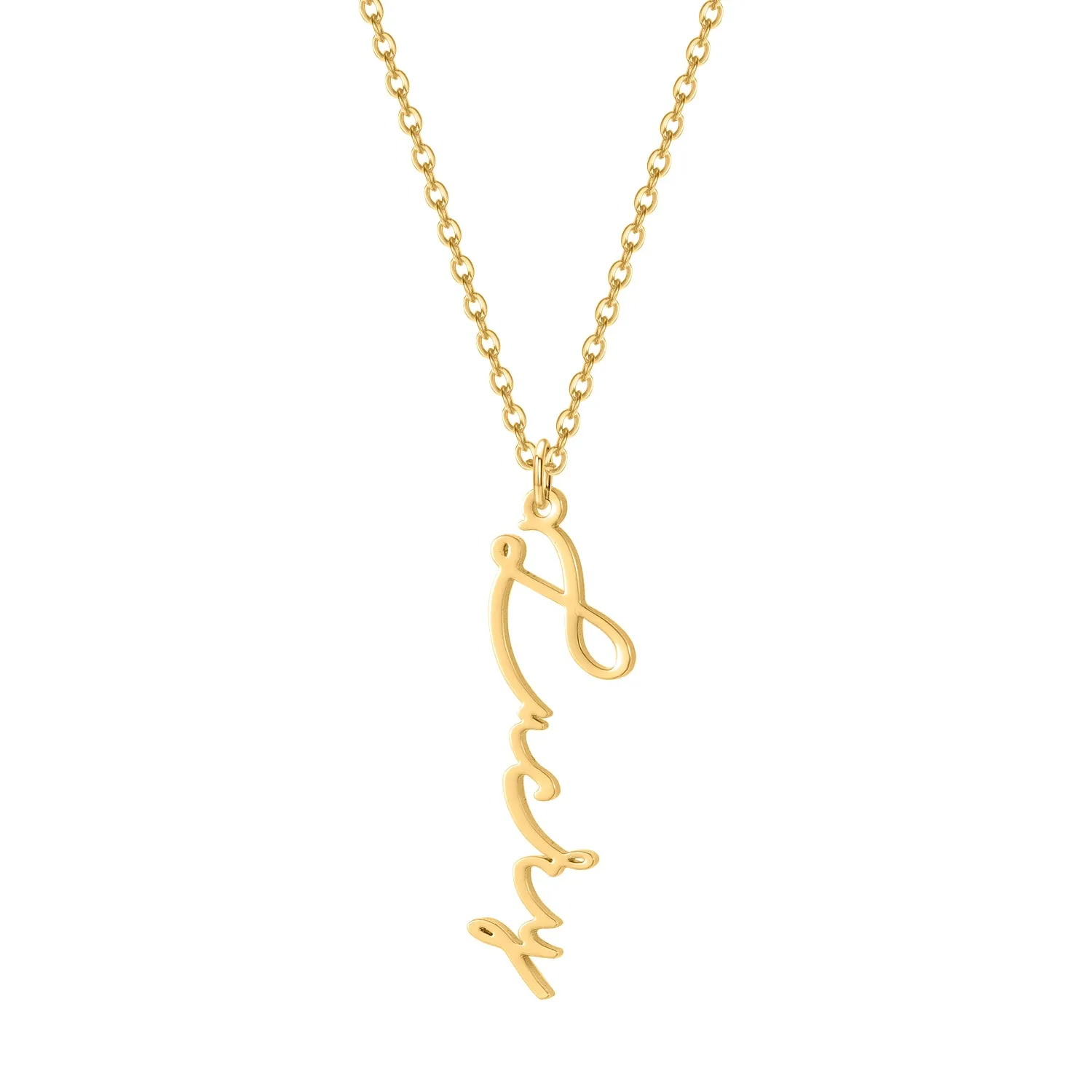 Lucky - Collier Prénom Vertical