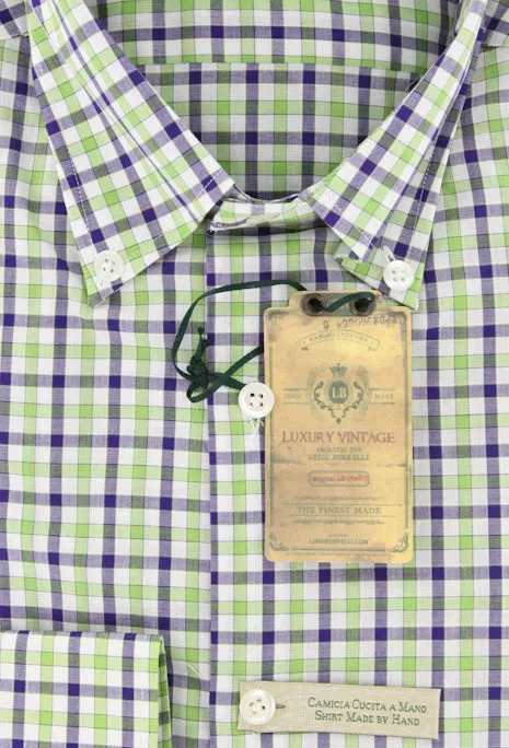 Luigi Borrelli Green Shirt - Extra Slim