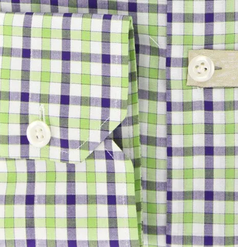 Luigi Borrelli Green Shirt - Extra Slim