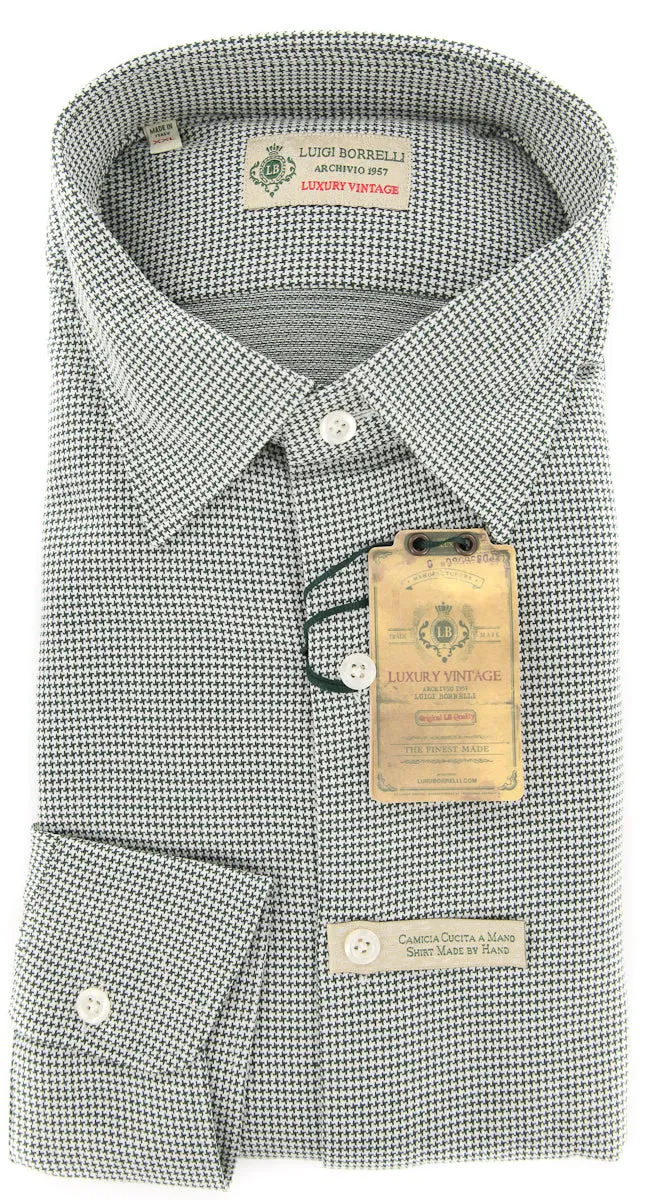 Luigi Borrelli Green Shirt - XXL US / XXL EU
