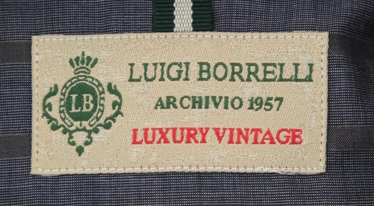 Luigi Borrelli Navy Blue Shirt - Extra Slim